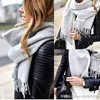With Gift Box Paper Bag 2019 Winter Womens Luxury Designer Scarfs High End 100 Cashmere Scarf For Men B Classic Plaid Shawls Sc1287181