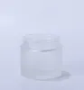 Frosted Clear 5g 10 g 15 g 30g 50 g 60 g 100 g Glascreme Flaschen Augen Creol Kosmetische Creme mit Roségold Kappe