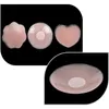 100Pcs Sexy Silicone Nipple Covers Patch Bra Pads Women Breast Petals Removable Reusable Invisible Flower Round Heart Shape Women&235L