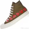 Hot Mens Wear todas as estrelas 1970 Big Eyes Jogar Chuck 70 Multi Heart 70s Hi Canvas Shoes Clássico 1970 Nome Comum Skateboarders Masculino Casual Sho