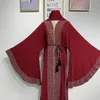 Malezya Dubai Abaya Elbise Pakistan Djellaba Başkent Gece Elbise Kadın Kaftan Fas Kaftan Bangladeş Türkçe İslami Kumaş2496