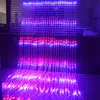 3X2M Waterfall Light String Halloween Christmas Wedding Party Background Garden Decoration Lights LED Waterfall Light String EU Plug