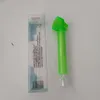 Top Puff Acrilico Bong Pipa ad acqua portatile avvitabile Coperchio per pipa ad acqua in plastica Pipa ad acqua in vetro staccabile Fumo Porta tabacco GGA3693