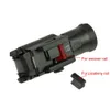 Tactical XH35 Hunting Light Ultra-Hög Dual Output LED Vittljus Jakt Ficklampa Justering Strobe 1000 Lumen