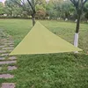 Abrigo solar à prova d'água Triângulo Proteção para sol ao ar livre Canopy Garden Pátio Piscina Sombra Vela Toldo Camping Sombra Pano Large2351929