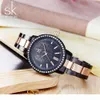 Shengke Rose Gold Watch Women Quartz Watches Ladies Top Crystal Female Wrist Watch Girl Clock4222477