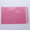 100 pçs/lote plástico mailer 17*30 cm rosa roxo branco envelopes sacos autocolante adesivo pacote envio pacote saco