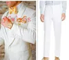 Custom-made Embossing Groomsmen Shawl Lapel Groom Tuxedos Men Suits Wedding/Prom/Dinner Man Blazer(Jacket+Pants+Tie) T206