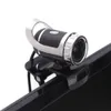 Web Cam HD Camera 50 Megapixel Webcams de 360 ​​graus com Mini USB MIC Clip-on para o Skype pc computador portátil