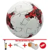 SuperLong 2018 Taille 5 Football Ball Material PU Durable Soccer Ball Match Match Training Futbol Inflator1612110
