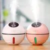 2020 New Space ball humidifier USB large capacity humidifier spray rechargeable small fan humidifier 2 colors dhl free
