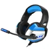 K5 ONIKUMA 35 mm Bélans de jeu casque casque Casque Casque avec lumière LED Mic pour tablette d'ordinateur portable PS4 NOUVEAU Console de jeu Xbox One