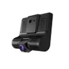 Двиная рекордер CAR DVR HD 1080p 3 объектива 170 градусов заднего вида парковочной камеры Автоматическое обнаружение видео