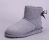 2020 Fabriksförsäljning Ny Australien Klassisk Kort Mini Vinter Boots Real Leather Bailey Kvinnors Bailey Bow Boot