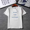 20SS Letters Printed Designer T-shirt Herr Kvinnor Par Mode Homme Tee Fritidsdaglig Sommar Fritidskläder med Wheat Ears Printing S-2XL