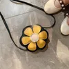 Cute Flower Style Girls Messenger Bag PU Leather 7 Colors Lovely Flower Children Bags Coin Bag Girls Bag M072