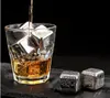 Pietre per whisky Cubetti di ghiaccio in acciaio inossidabile Riutilizzabili Pietre per whisky Pietre per bevande Pietre per bevande con pinze e Vassoio portaoggetti per congelatore per whisky