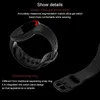 E3 Sports Smart Watch Men IP68 Vattentät full pekskärm Silikonband Smartur för Android iOS Telefon Fitness Tracker1172999