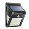 40LED Solar Light Human Motion Sensor Vattentät Yard Path Outdoor Street Garden Lamp Energibesparing Solar Light