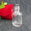 5ml clear spray cosmetic bottle custom gradient square glass perfume small spray bottle Perfume Bottle fast shipping