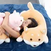 1pc encantador shiba shiba inu corgi perro peluche juguetes pellintos kawaii animal almohada de almohada de almohada para niños niños bebés c09243293200