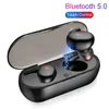 Y30 TWS Bluetooth 5.0 Kulaklık Kablosuz Kulak Gürültü Azaltma Stereo Kulakiçi Telefon Oyunu için Çağrı Spor Kulaklıklar Şarj Kutusu