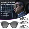 Trådlös Bluetooth Audio Solglasögon Musikglasögon IP67 Vattentät Öppna Öron Smart Glasögon För Män Kvinnor