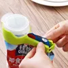 Nieuwe afdichting giet voedsel opbergtas clip snack afdichtingsclip behouden verse sealer klem plastic helper voedsel saver reizen keukengereedschap3484608