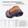Saco de dormir Sacos de dormir portáteis de turismo de inverno portátil para camping ao ar livre travendo bolsa portátil
