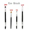 Wenkbrauwborstel Make-upborstels #7 #12 #15 #20 Grote synthetische duoborstel Blending Eye Brow Contour Brush