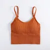 Sport yoga reggiseno reggiseno donne gilet fitness imbottito sexy in esecuzione palestra reggiseno filo libero traspirante sonno sport antiurto