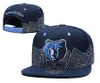Memphis mens feminino Ja Morant Grizzlies Basquete Snapback Hats Baseball Cap de futebol Flat Ajusta Cap Sports Mix Order5515845