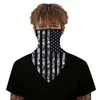 New Silk Multifonctional Bandana avec impression pour hommes et femmes Trump Face Mask avec lettre et géométrique More Ways Wear Face Mask Designer