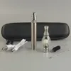 eCigs Kit 650mAh 900mAh eGo Micro USB Passthrough UGO V Vape Batterij Bodemlading Wax Glas Globe Dome Dab Vaporizer Pen Mini Rits Case