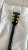 Custom Shop Black Ebony Fretboard Frets Binding Guitarra Elétrica Big Tremolo BridgeGold Hardware China Guitarra Elétrica 4661070
