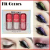 Fit Colors 6 Farben Glitzer Flüssiger Lidschatten Crystal Liner Lidschatten Stick 3 teile/satz Diamond Shimmer Mini Lidschatten Set