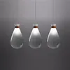 Modern Pendant Lights Glass G4 Pendant Lamps Living Room Nordic Minimalist Stylish Hanging Light Dining Table Restaurant Cafe