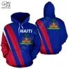 Mannen Vrouwen Haïti Caribische Zee print 3D Hoodies Grappige land vlag Sweatshirt Mode Capuchon Lange Mouw unisex harajuku Trui 29536819
