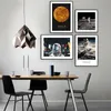 Peinture sur toile d'astronaute Apollo Moon, affiches et imprimés d'art mural de Vénus, images sur toile, décoration nordique de la maison, 3334529