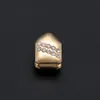 Hip-hop Single gold grills,new style diamante teeth grillz,cheap teeth brace gold diamond grills GR7165028