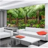 custom photo wallpaper beautiful forest wallpapers dream TV background wall decoration 3d landscape wallpaper