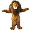 2019 Professional Made Fire Lion Mascot Costume Cartoon Animal Fancy Dress Adults Party Outfits282i