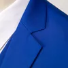 RSFOCUS Wysokiej Jakości Mężczyźni Garnitury Dla Ślubu Royal Blue Mens Garnitury Z Spodnie Dorywczo Biuro Pracy Formalny Business Suit Male TZ105