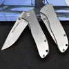 2020 Coltello D007S Coltelli Coltello laterale aperto a molla assistito 5CR13MOV 58HRC Stee + manico in alluminio Coltello da tasca pieghevole EDC Attrezzatura di sopravvivenza