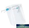 Protecteur Visage Bouclier Transparent Transparent Plein Visage Réutilisable En Plastique Visière De Protection De Sécurité Visière Anti Salive LJJA1435