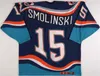 16 Ziggy Palffy Islanders Fisherman Jersey with 25th 11 Darius Kasparaitis 14 Armstrong 44 Bertuzzi 34 Berard 51 Korolev Bryan Smolinski