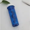 Faux de cils portables bouteilles en plastique avec couvercle Clear Multi Color Packages Boîtes de pilier