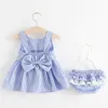 Baby Girls Dress Summer Cute Carton Rainbow Princess Es For Girl Kids Newborn Birthday9730727