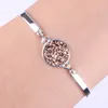 Hot Selling 12mm Handgjorda Druzy Manschett Armband Trendiga Kvinnor 925 Silverton Grossistharts Stenarmband