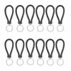 Fashion Braided Leather Rope Handmade Keychain Leather Key Chain Ring Holder for Car Keyrings Men Women Keychains302x